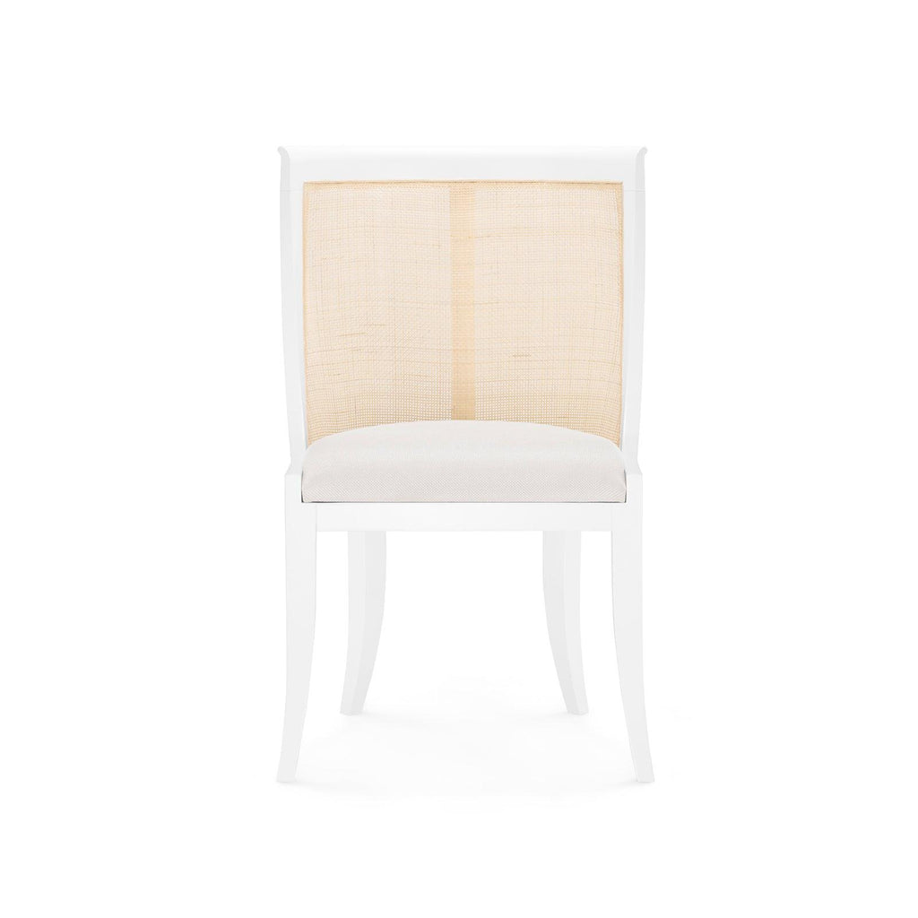 Monaco Armchair, Eggshell White - Dining Chairs - The Well Appointed House