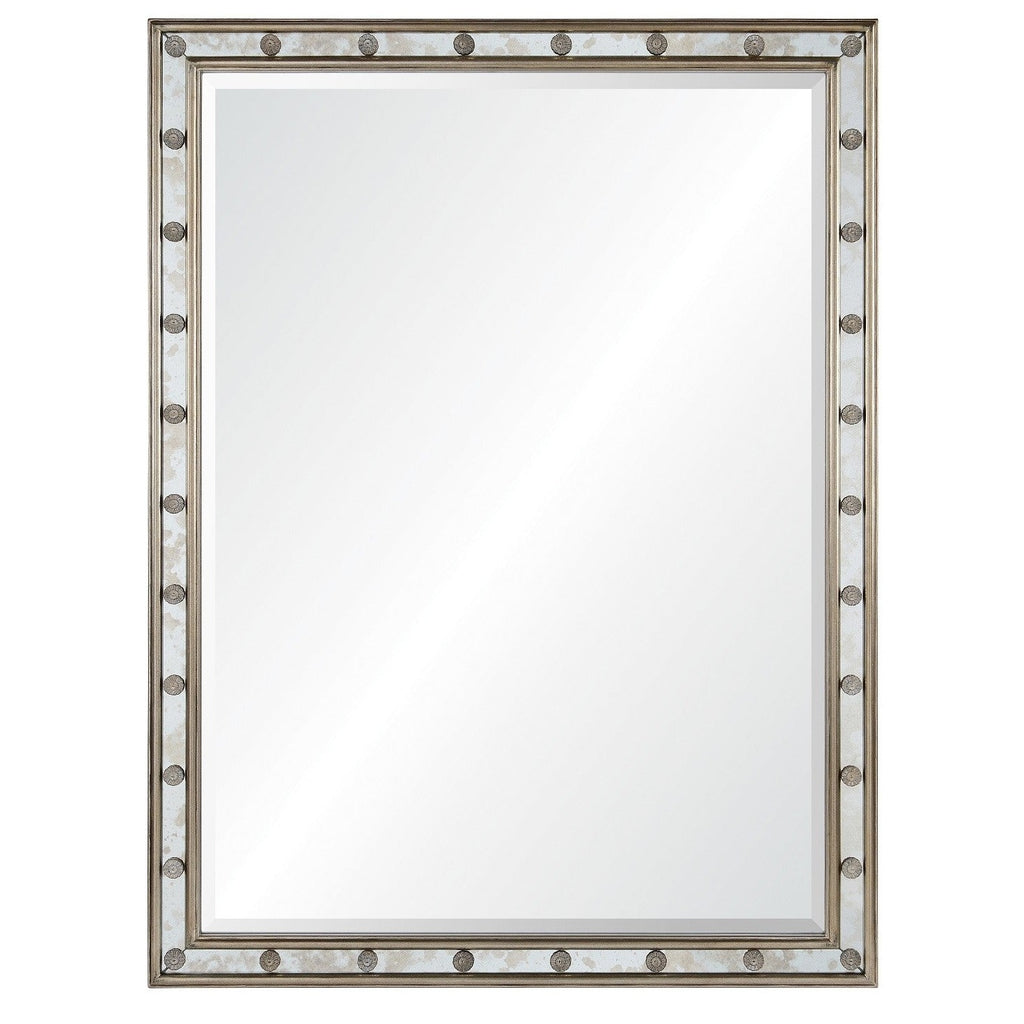 Michael S. Smith. Hand Carved Rectangular Framed Wall Mirror - The Well Appointed House
