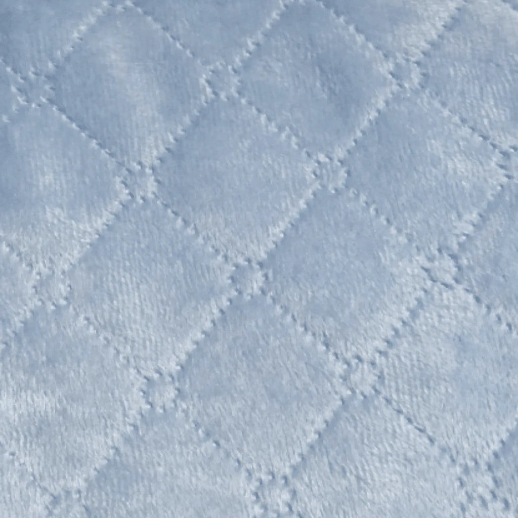 Nanas Single Face Quilted Plush Baby Blanket - Baby Gifts - The Well Appointed House