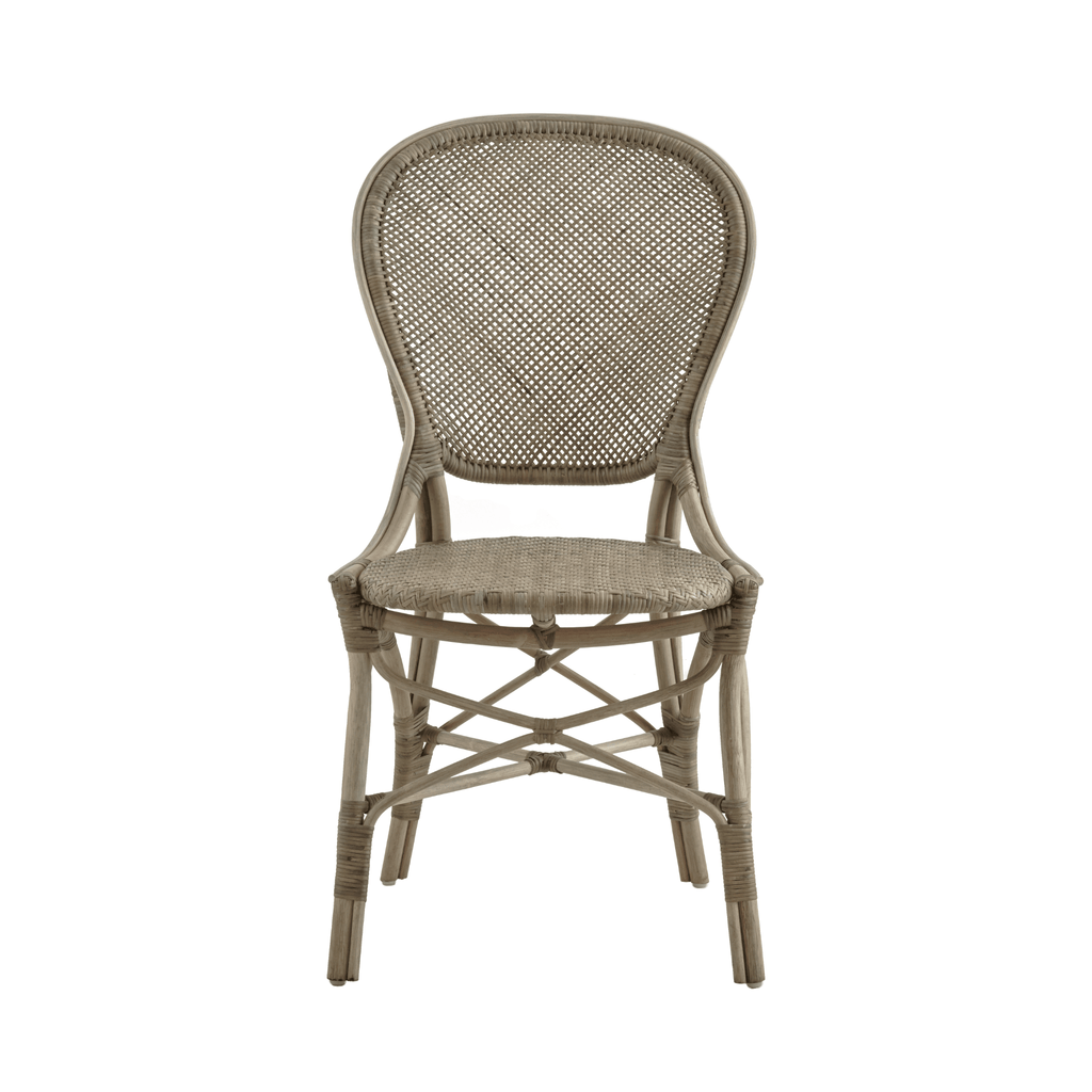 Natural Rattan Bistro Dining Side Chair - Dining Chairs - The Well Appointed House