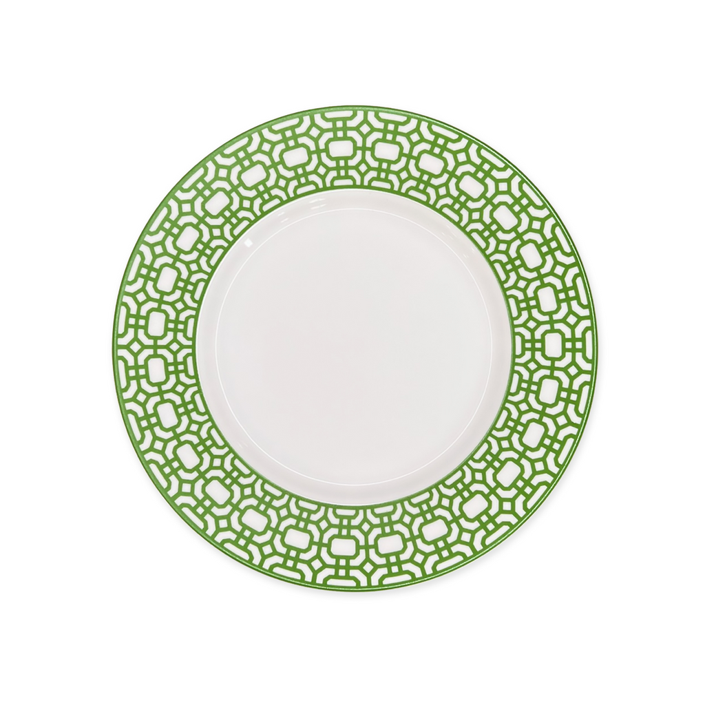 Newport Garden Gate Salad Plate Green - The Well Appointed House