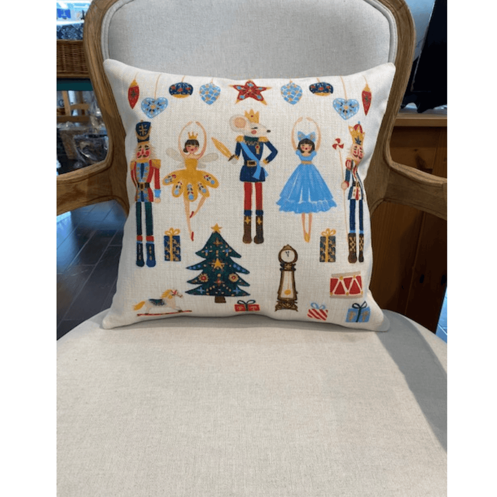 Nutcracker Suite Throw Pillow - Christmas Pillows - The Well Appointed House