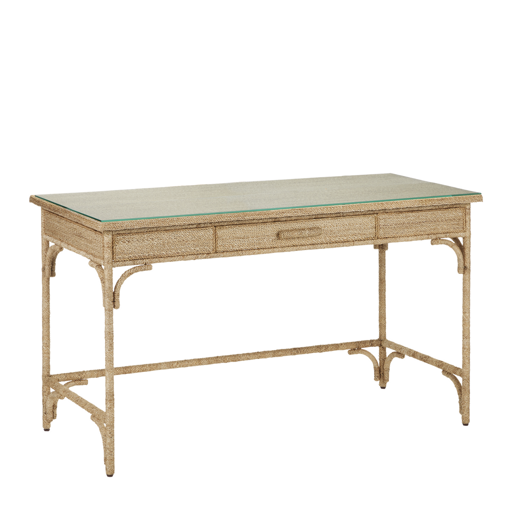 Olisa Rope Desk in Natural - The Well Appointed House 