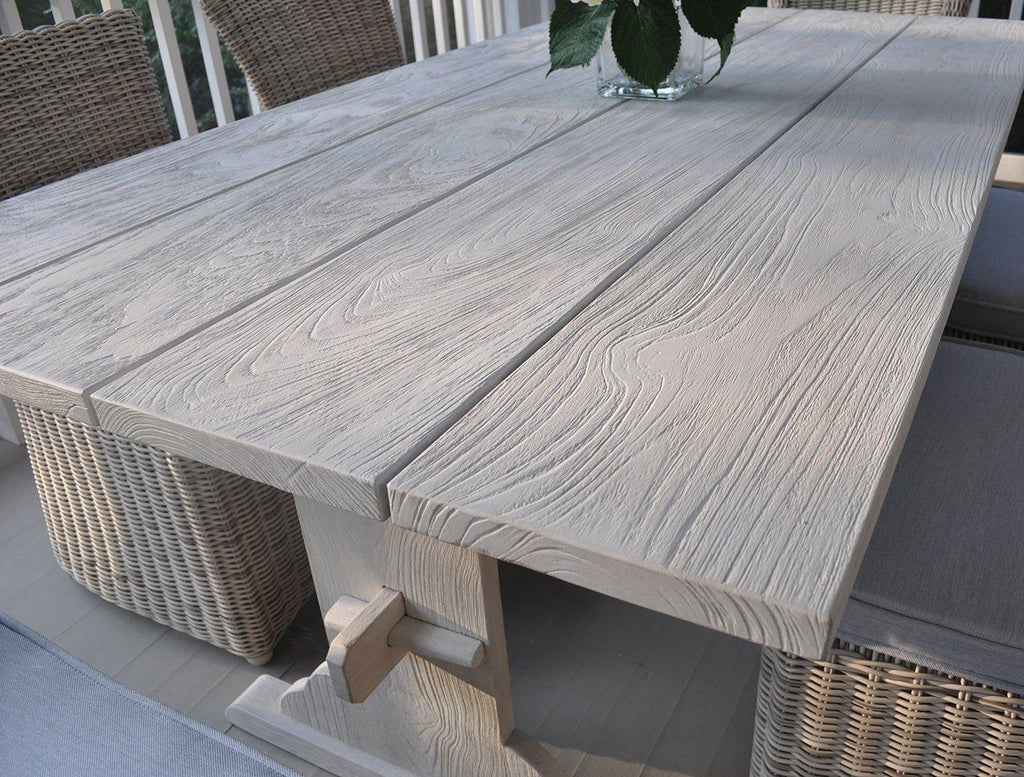 Oslo Rectangular Outdoor Dining Table - Outdoor Dining Tables & Chairs - The Well Appointed House