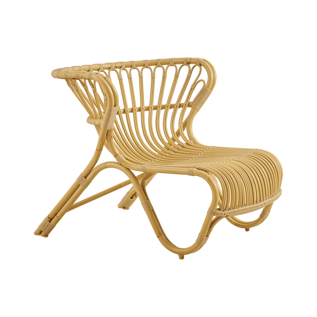 Outdoor AluRattan™ & ArtFibre™ Danish Style Curved Chair - Available in Three Colors - Outdoor Chairs & Chaises - The Well Appointed House