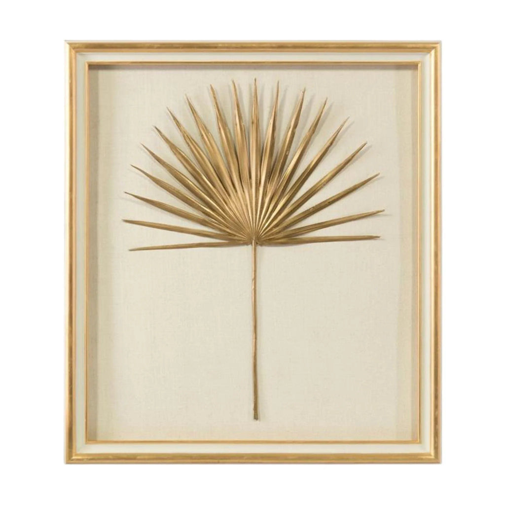 Palmetto Frond II Framed Wall Art - Paintings - The Well Appointed House