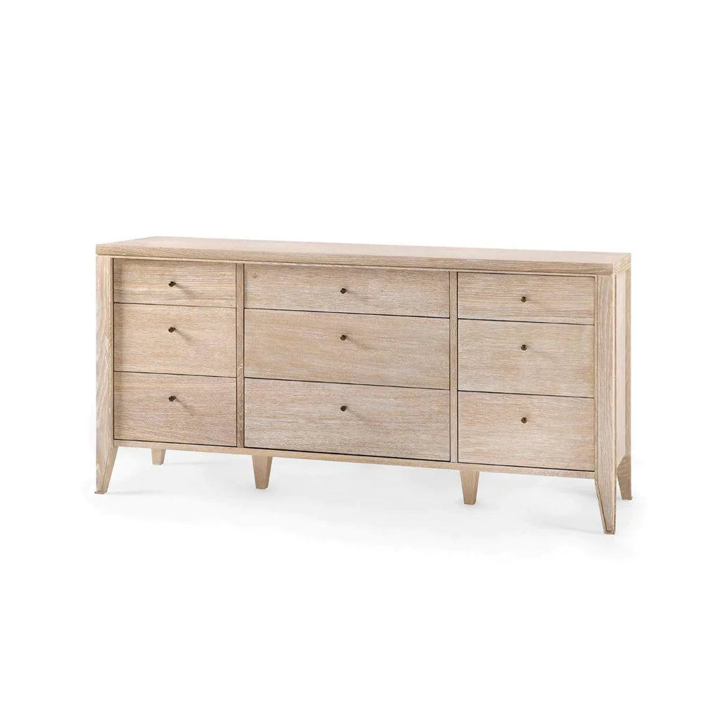 Paola 9-Drawer Extra Large Dresser in Sand - Dressers & Armoires - The Well Appointed House
