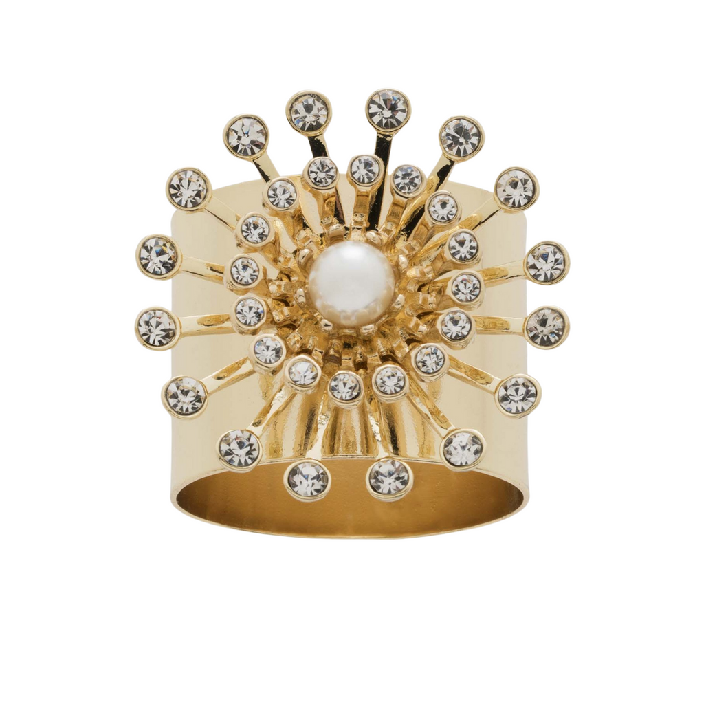 Pearl Star Napkin Rings - The Well Appointed House