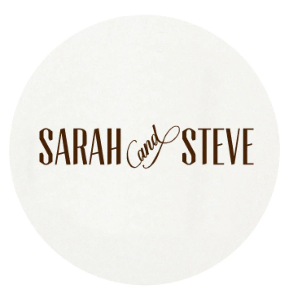 Personalized Bride and Groom Letterpressed Coasters - Bar Tools & Accessories - The Well Appointed House