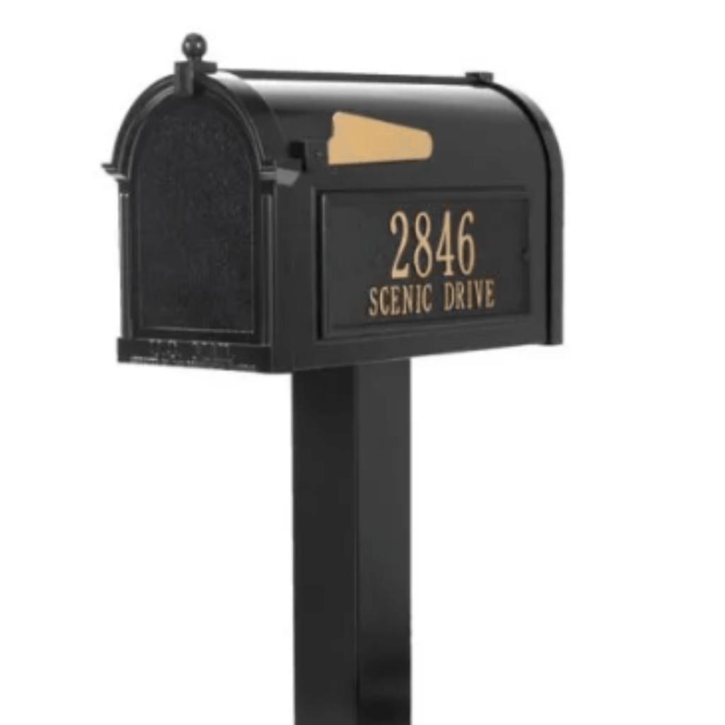 Personalized Premium Mailbox Package – Available in Multiple Finishes - Address Signs & Mailboxes - The Well Appointed House