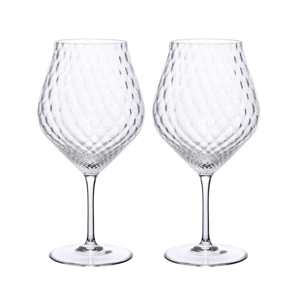 Set of Two Phoebe Clear Universal Wine Glasses - The Well Appointed House