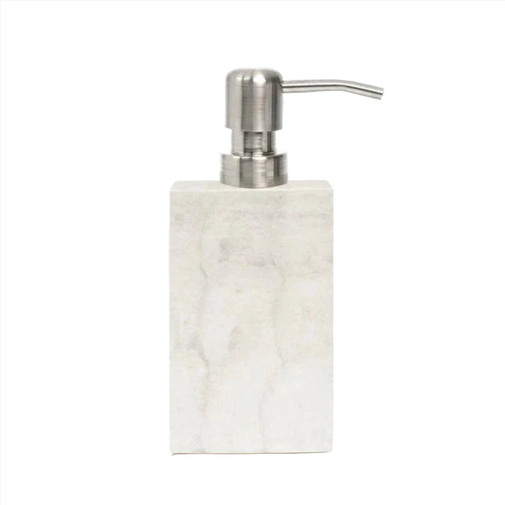 Pigeon & Poodle Pearlized Capiz Andria Soap Pump Dispenser - Bath Accessories - The Well Appointed House