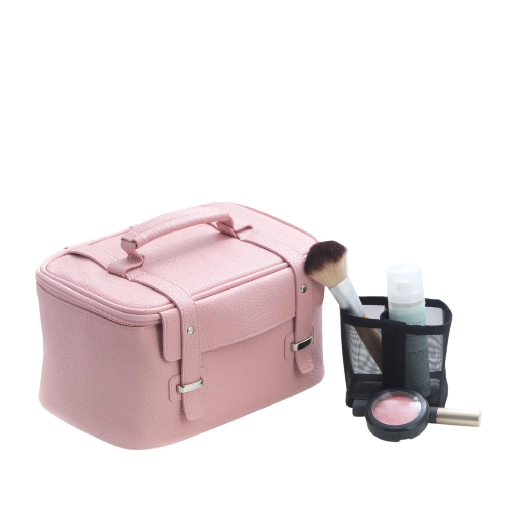 Pink Leatherette Travel Case - Gifts for Her - The Well Appointed House