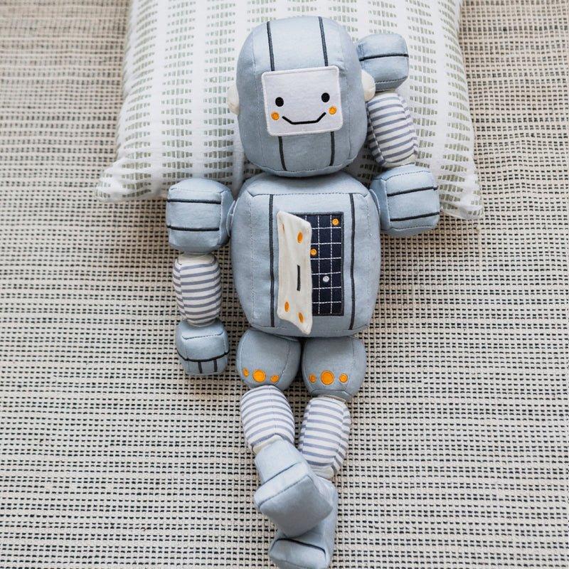 Plush Pull Apart Robot for Kids - Little Loves Stuffed Toys - The Well Appointed House