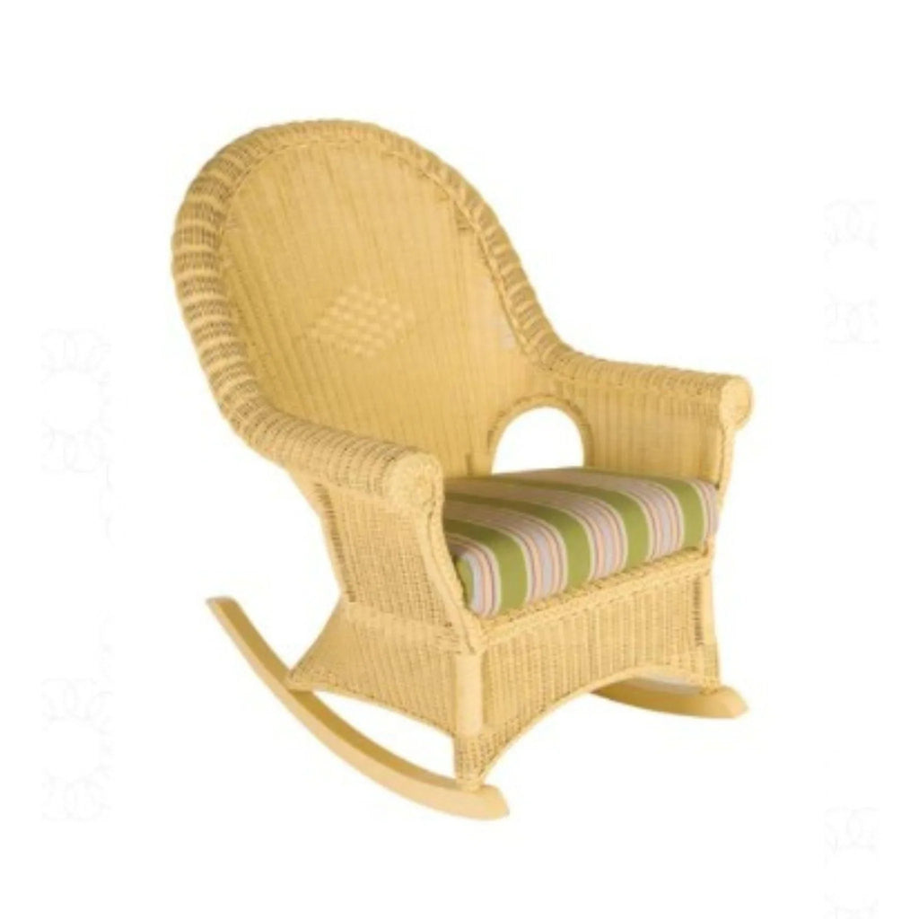 Premier Handwoven Rattan Rocker - Little Loves Accent Chairs & Stools - The Well Appointed House