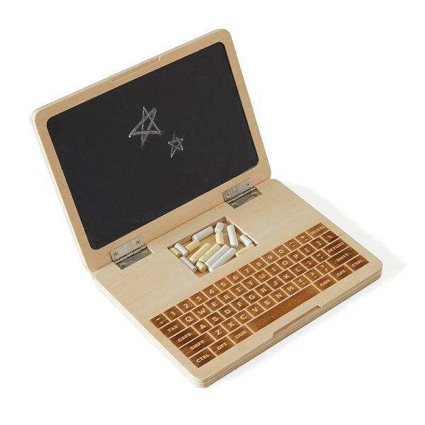 Pretend Laptop With Chalkboard for Kids - Little Loves Pretend Play - The Well Appointed House