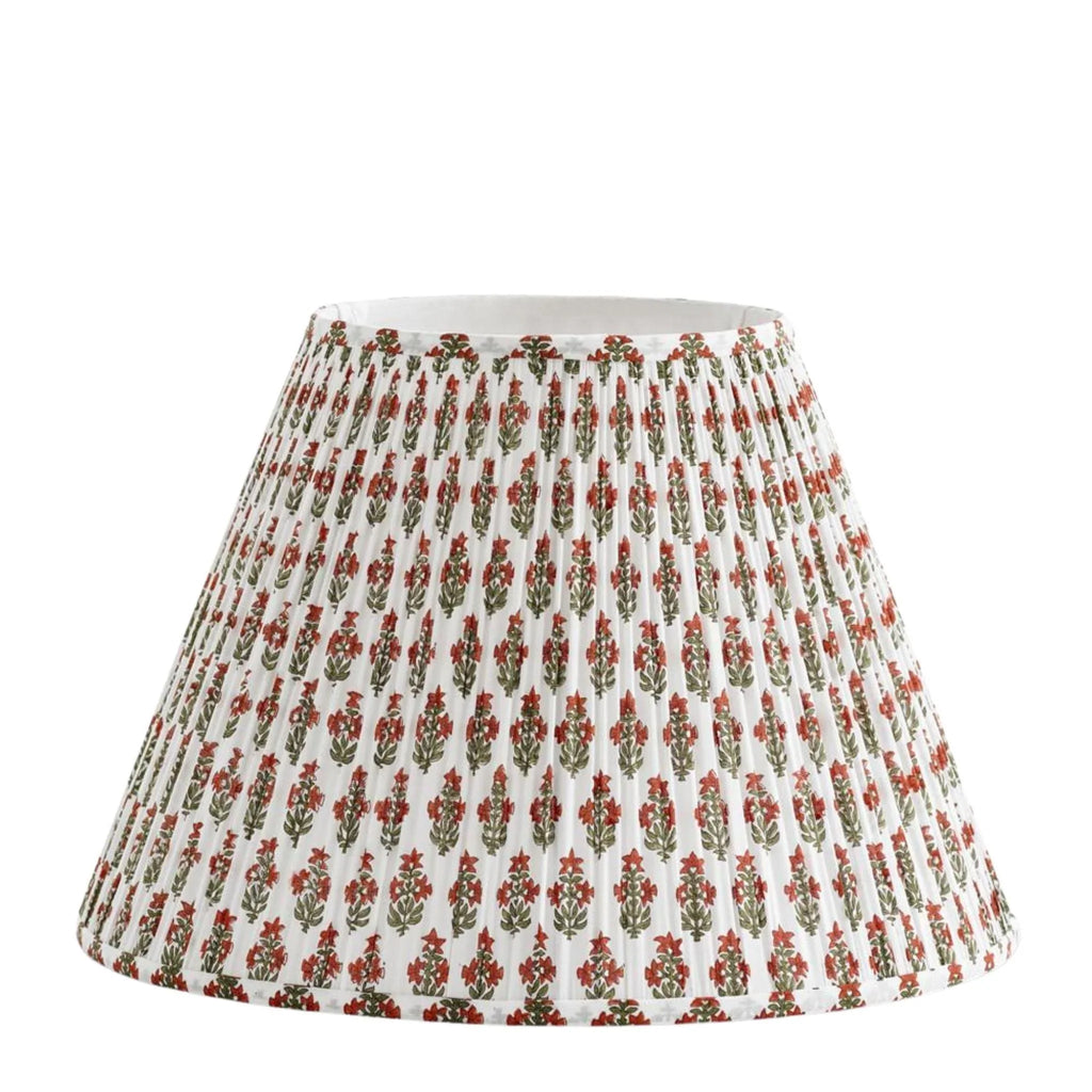 Prickly Poppycape Patterned Fabric Lampshade - Lamp Shades - The Well Appointed House
