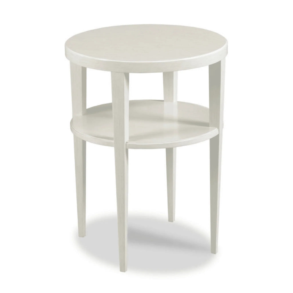 Provence Drink Table In Carrara Finish - Side & Accent Tables - The Well Appointed House