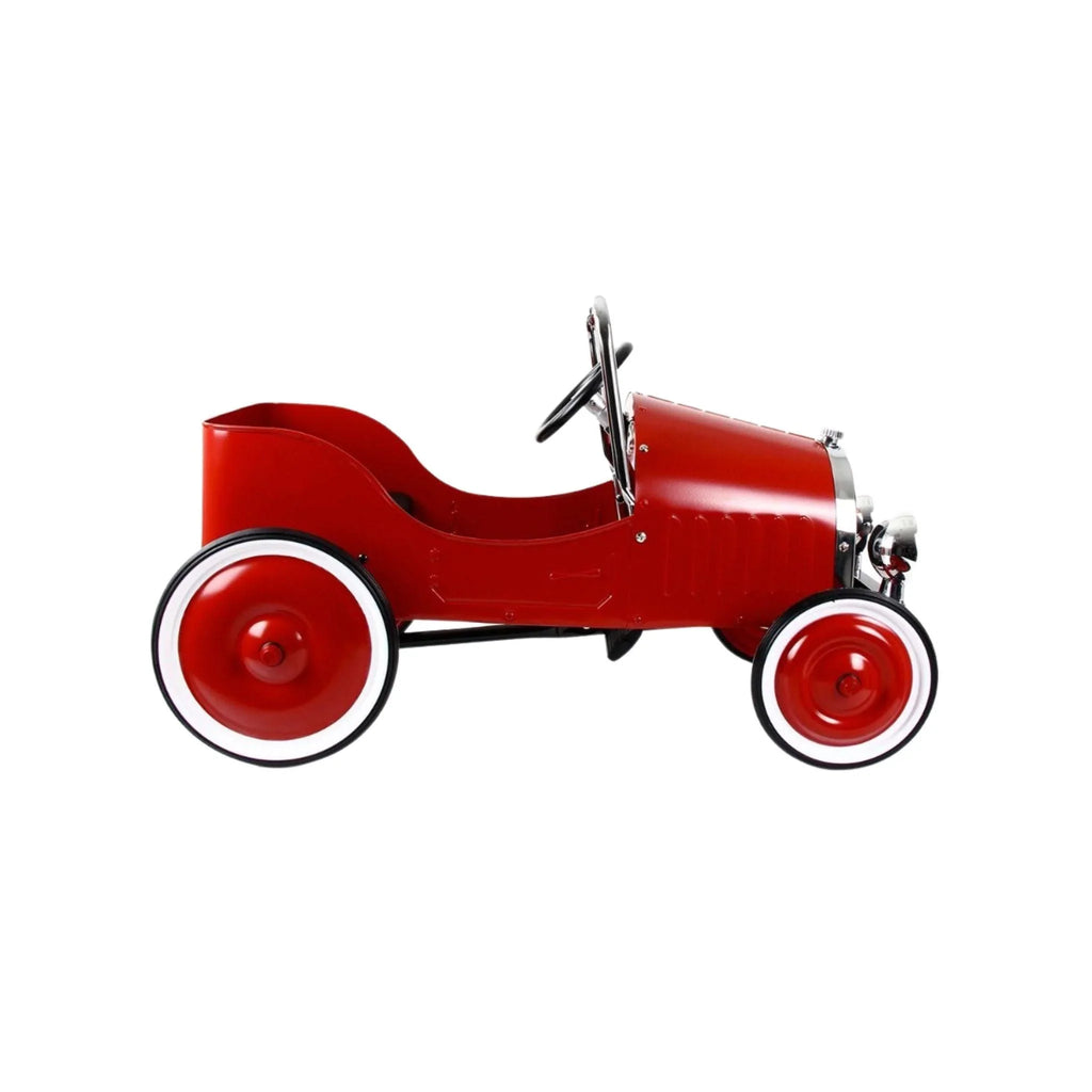 Red Classic Ride-On Pedal Car - Little Loves Pedal Cars Bikes & Tricycles - The Well Appointed House