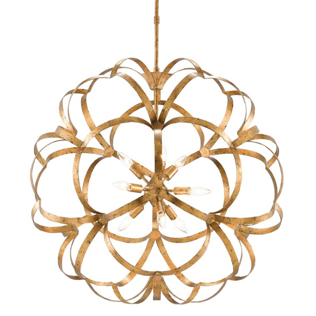Sappho Gold Orb Chandelier - Chandeliers & Pendants - The Well Appointed House