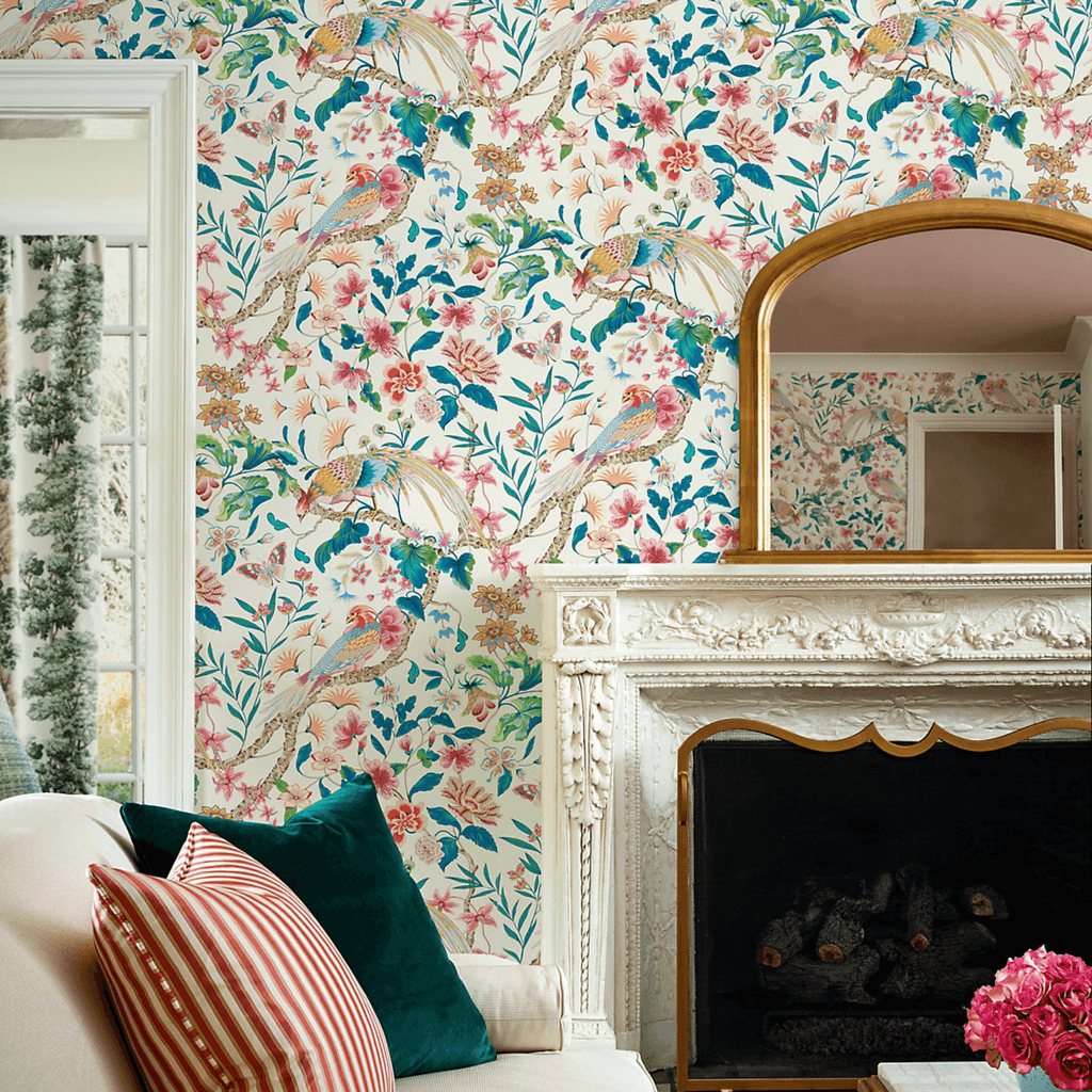 Scalamandre Botany Bay Wallpaper - Wallpaper - The Well Appointed House
