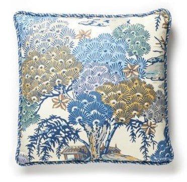 Scalamandre Sea of Trees Pillow - Pillows - The Well Appointed House