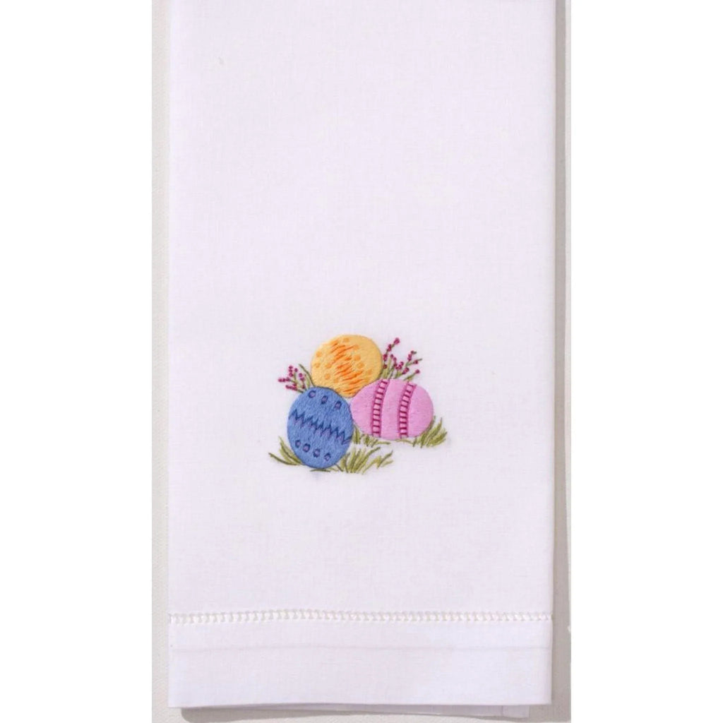 Set of 2 Easter Eggs Hand Towels - Hand Towels - The Well Appointed House
