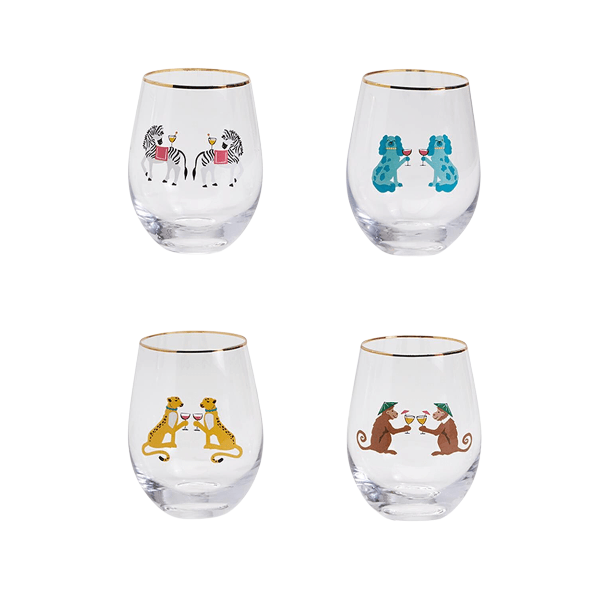 http://www.wellappointedhouse.com/cdn/shop/files/set-of-4-animal-party-stemless-wine-glasses-drinkware-the-well-appointed-house-1.png?v=1691698441