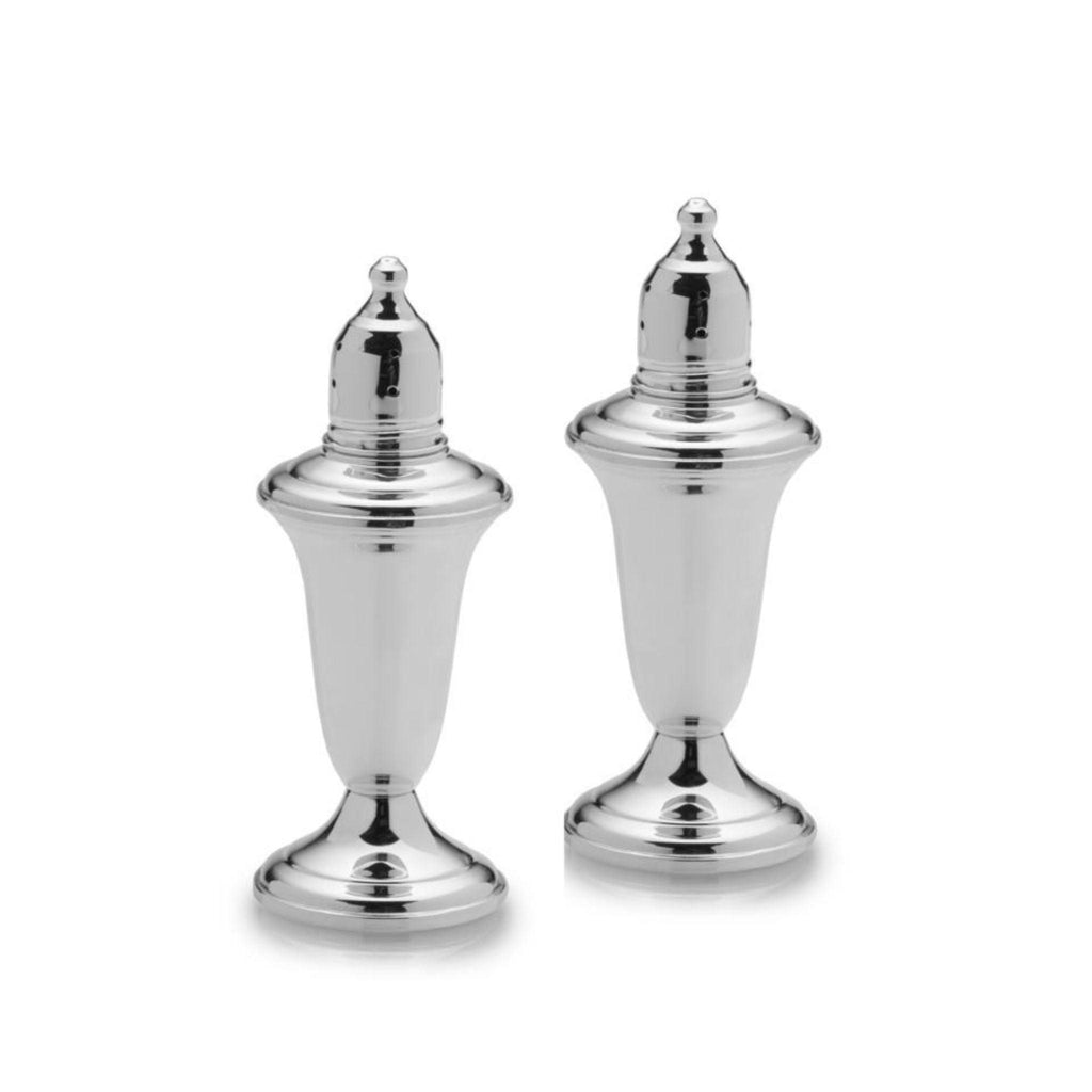 Set of Two Pewter Salt and Pepper Set - Serveware - The Well Appointed House
