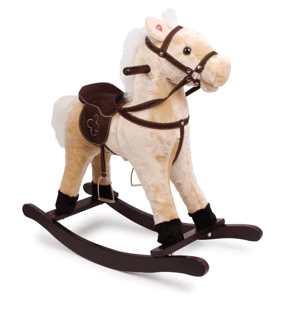 Shaggy Rocking Horse For Children - Little Loves Rockers & Rocking Horses - The Well Appointed House