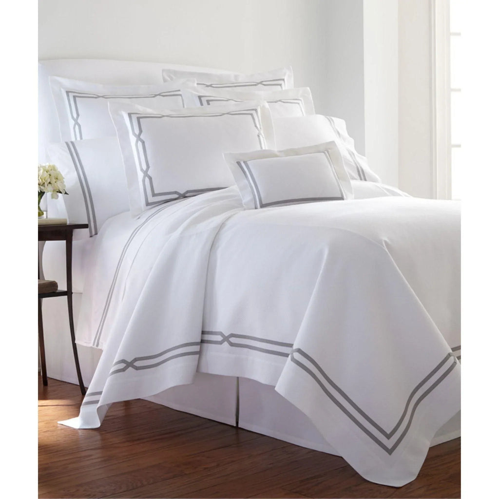 Shelby Fretwork Design Duvet Cover - Duvet Covers - The Well Appointed House