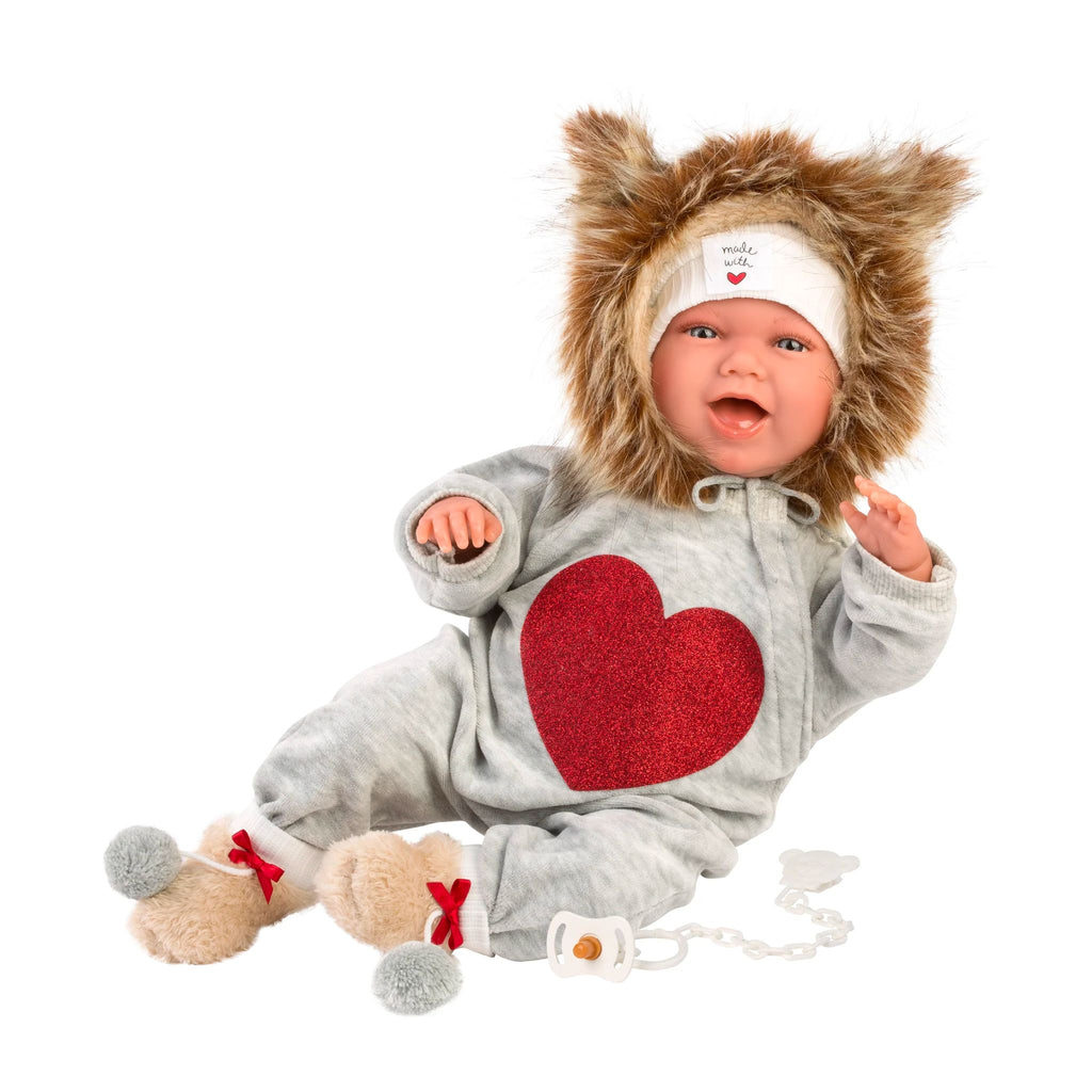 Newborn Doll Sierra with Lion Pajamas-The Well Appointed House