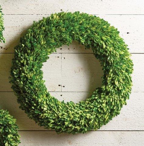 Small Boxwood Wreath - Florals & Greenery - The Well Appointed House