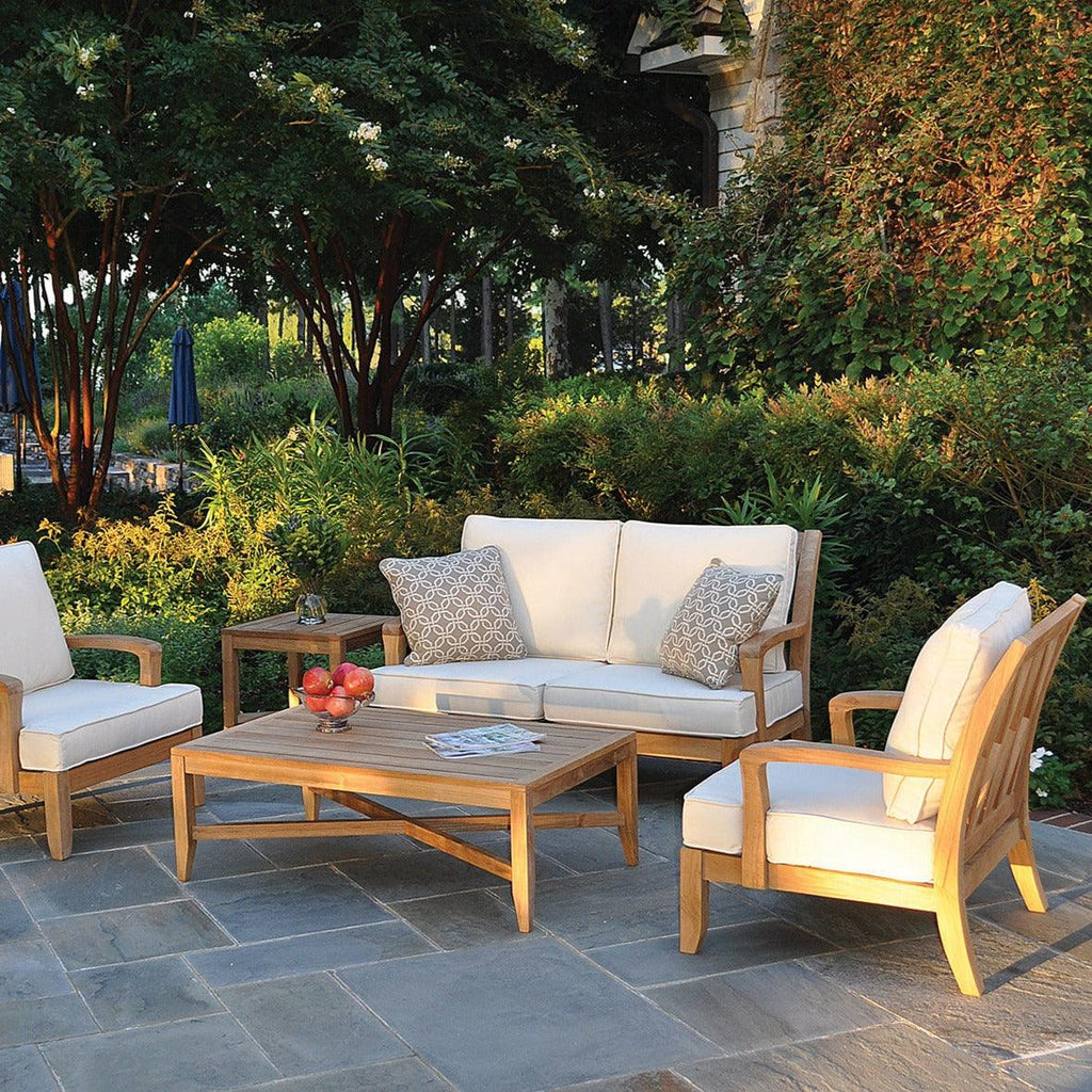 Somerset Outdoor Deep Seating Settee - Outdoor Sofas & Sectionals - The Well Appointed House