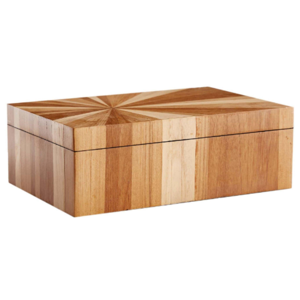 Spaulding Wood Decorative Box - Decorative Boxes - The Well Appointed House