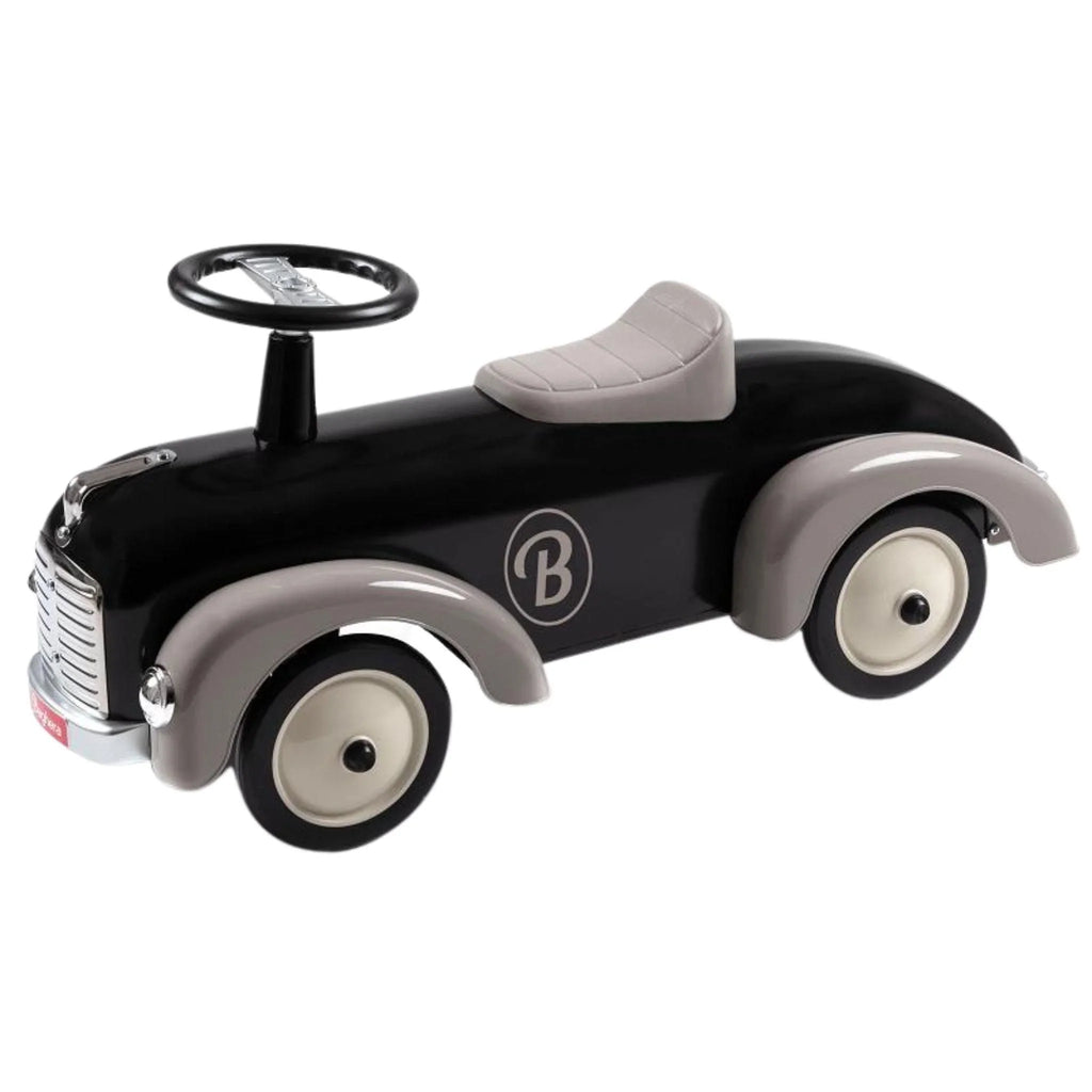 Speedster Ride on Car in Black - Little Loves Pedal Cars Bikes & Tricycles - The Well Appointed House