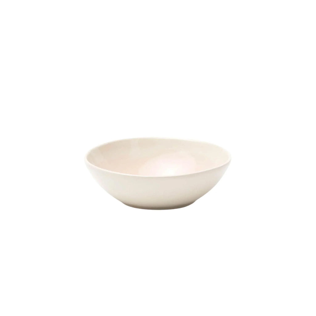 Stoneware Cereal/Ice Cream Bowls in Vintage Rose and Cream - Dinnerware - The Well Appointed House