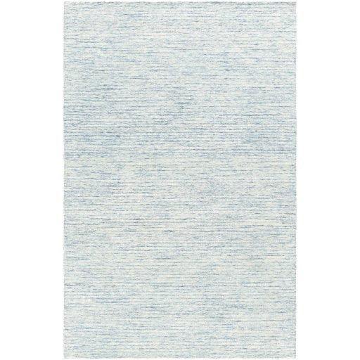 Strada Ice Blue & Cream Hand Tufted Rug, Available in a Variety of Sizes - Rugs - The Well Appointed House
