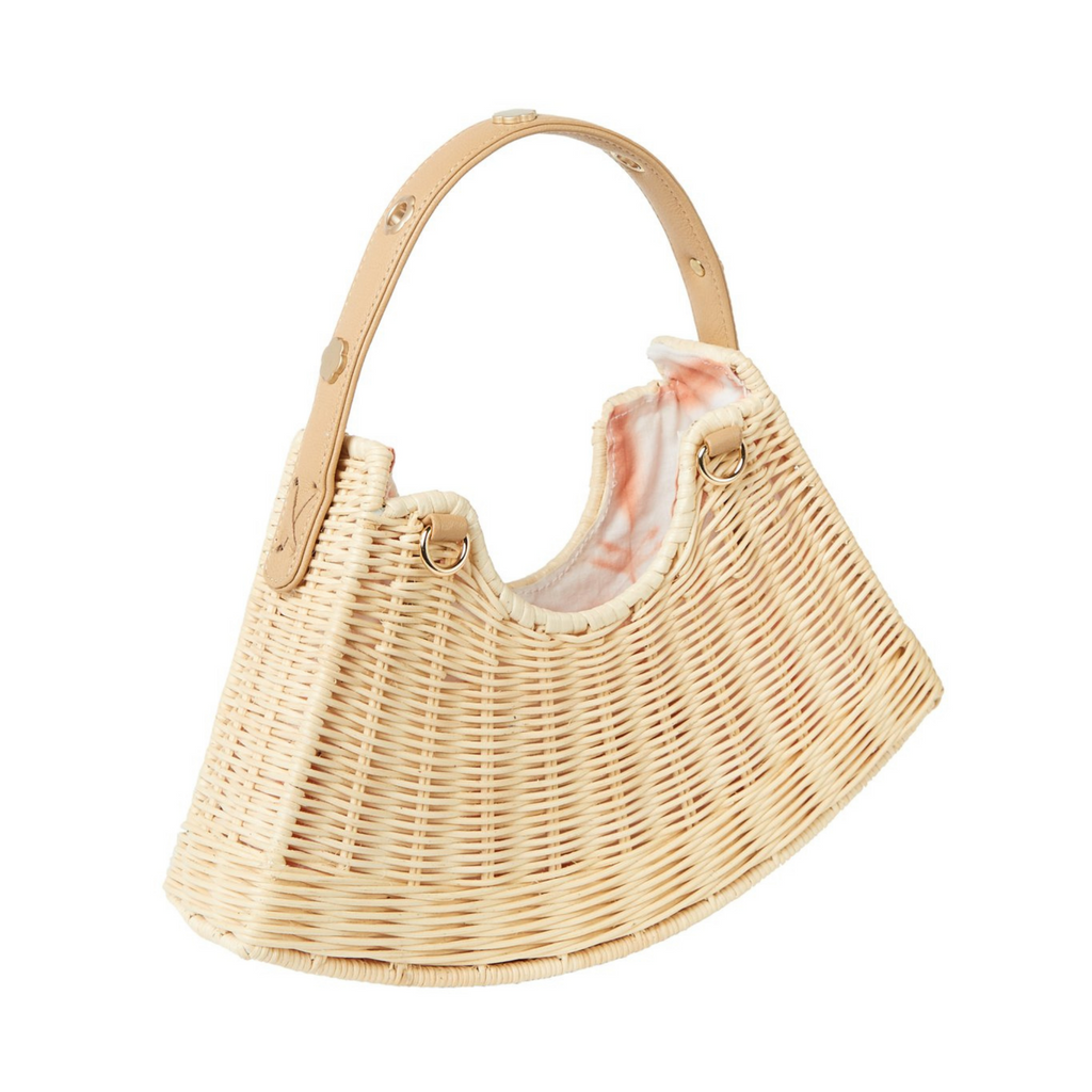 Tati Crescent Bag in Natural - The Well Appointed House
