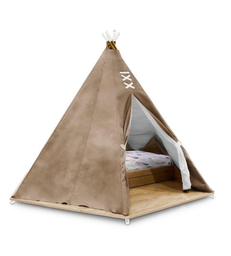 Teepee Room Inspired Luxury Bed - Little Loves Playhouses Tents & Treehouses - The Well Appointed House
