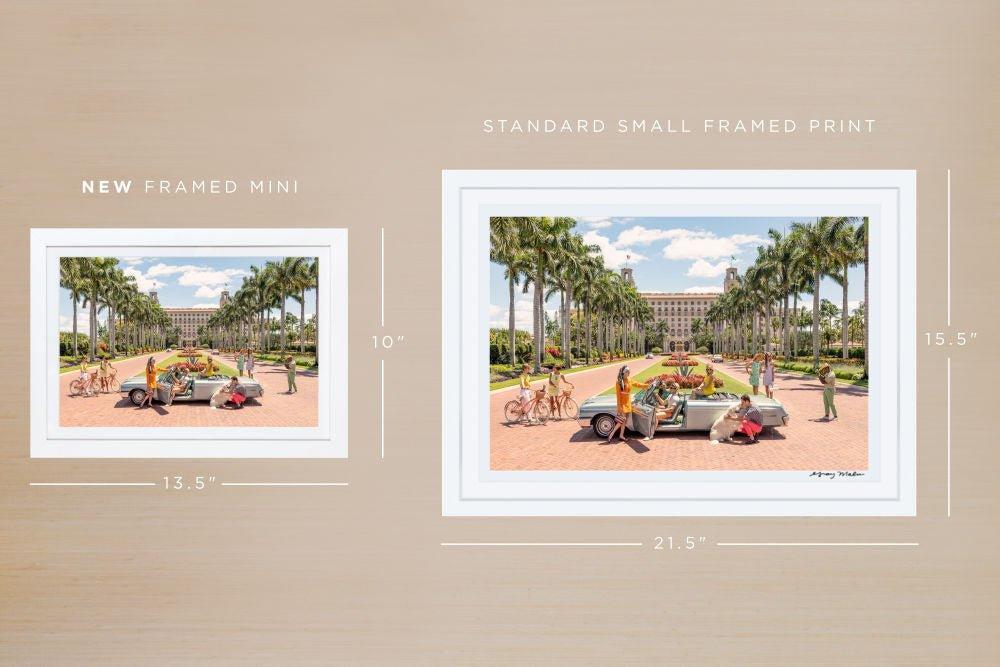 "The Breakers Palm Beach" Mini Framed Print by Gray Malin - Photography - The Well Appointed House