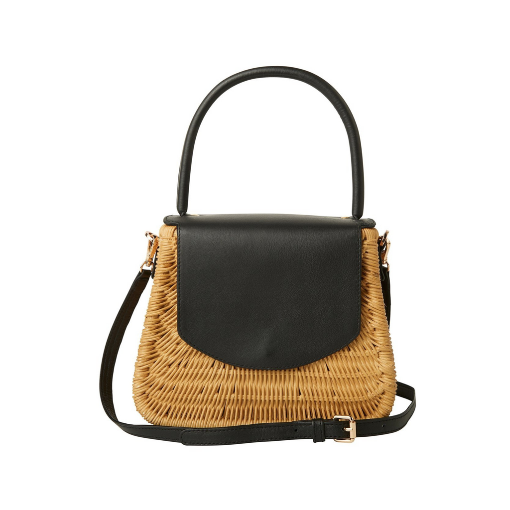 The Katie Woven Wicker Handbag - The Well Appointed House