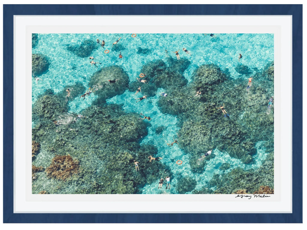 The Reef, Bora Bora Print by Gray Malin - Photography - The Well Appointed House