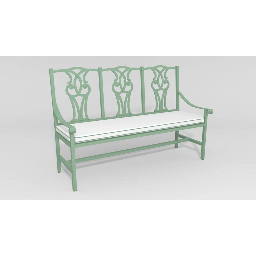 Traditional English Garden Bench - Garden Stools & Benches - The Well Appointed House