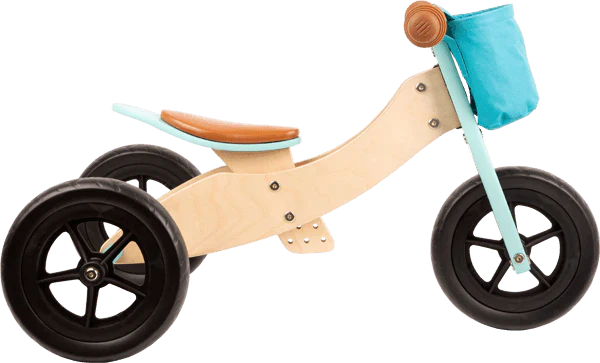 Training Maxi Bike-Trike 2-in-1 Turquoise - Little Loves Pedal Cars Bikes & Tricycles - The Well Appointed House