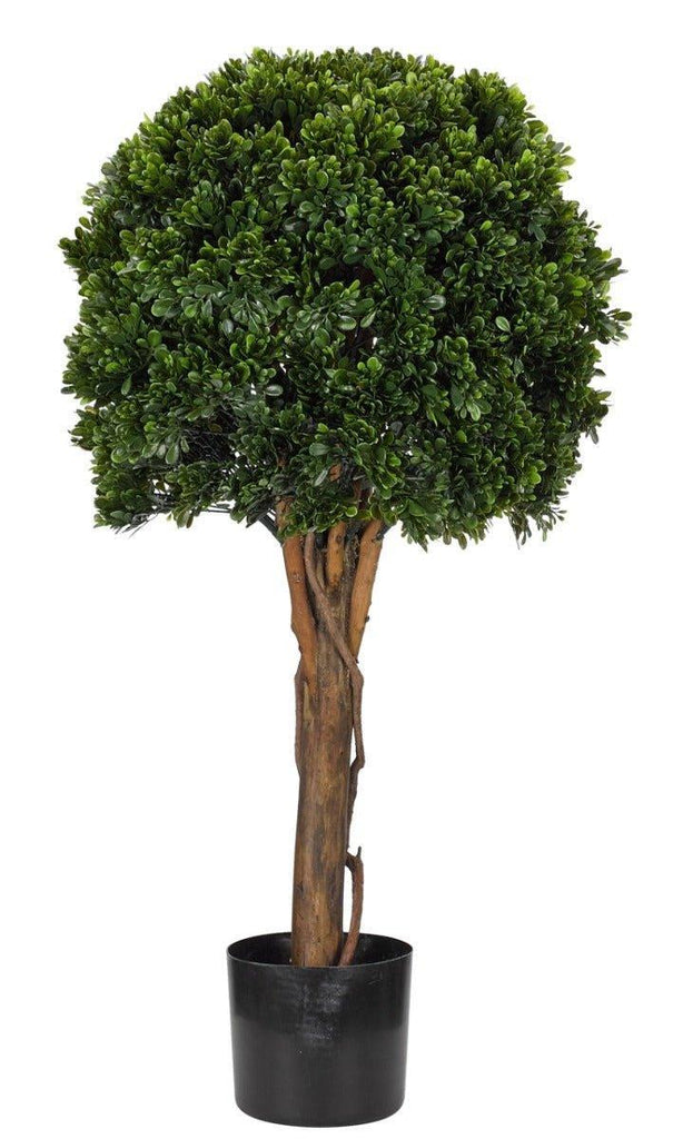 UV Rated Outdoor Faux Boxwood Ball Topiary - Florals & Greenery - The Well Appointed House