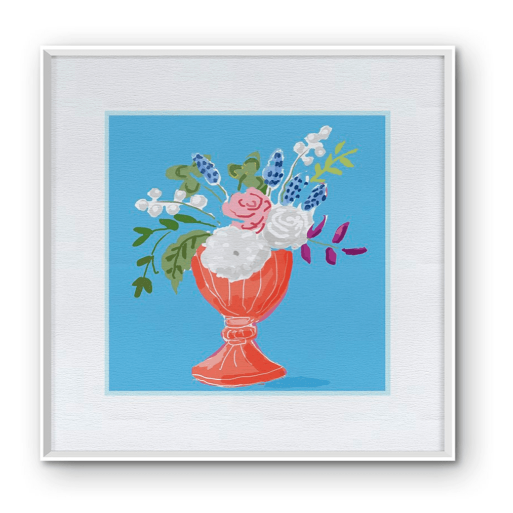 Vase 1 Framed Wall Art - Paintings - The Well Appointed House