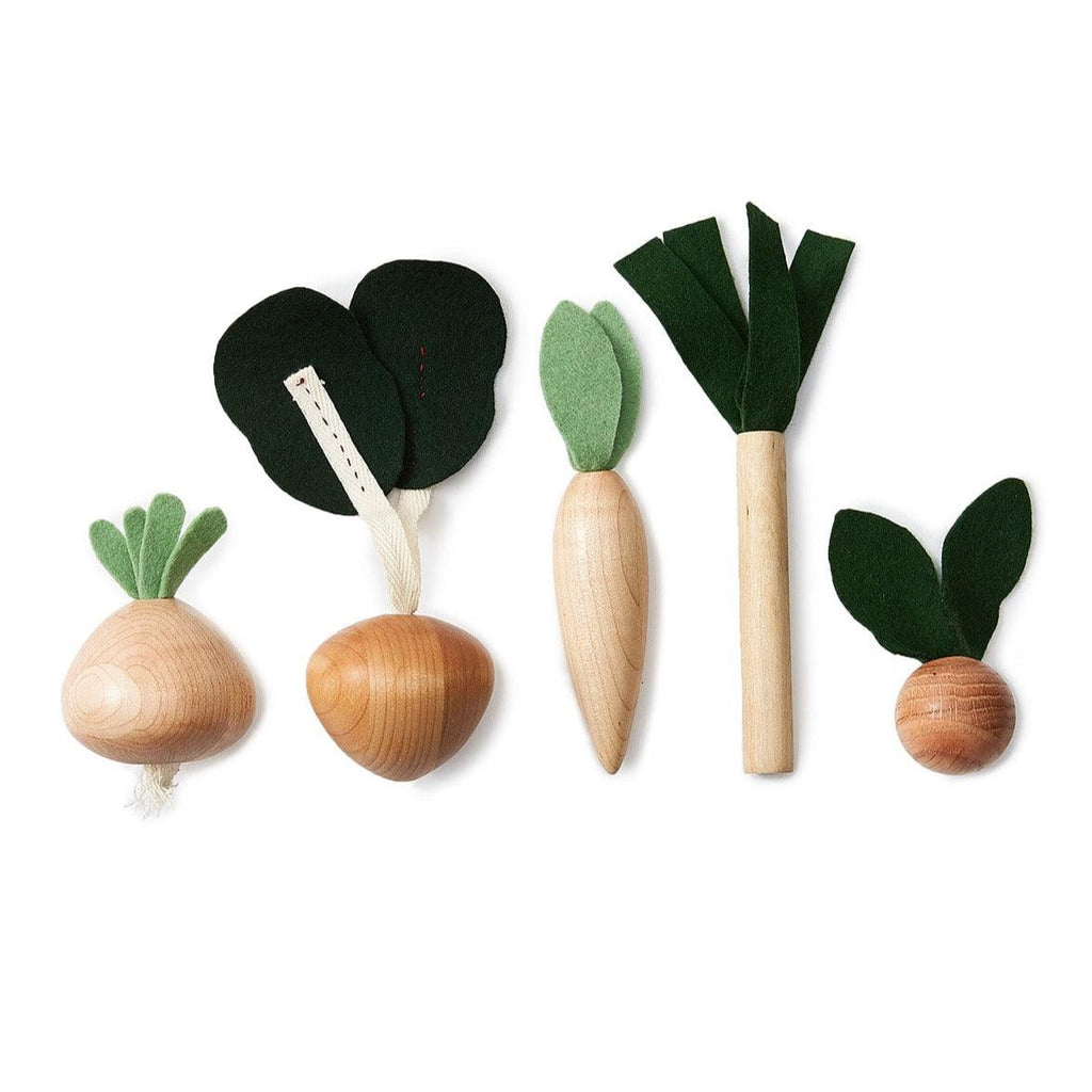 Veggies Play Food Set - Little Loves Kitchens Food & Kids Grocery - The Well Appointed House