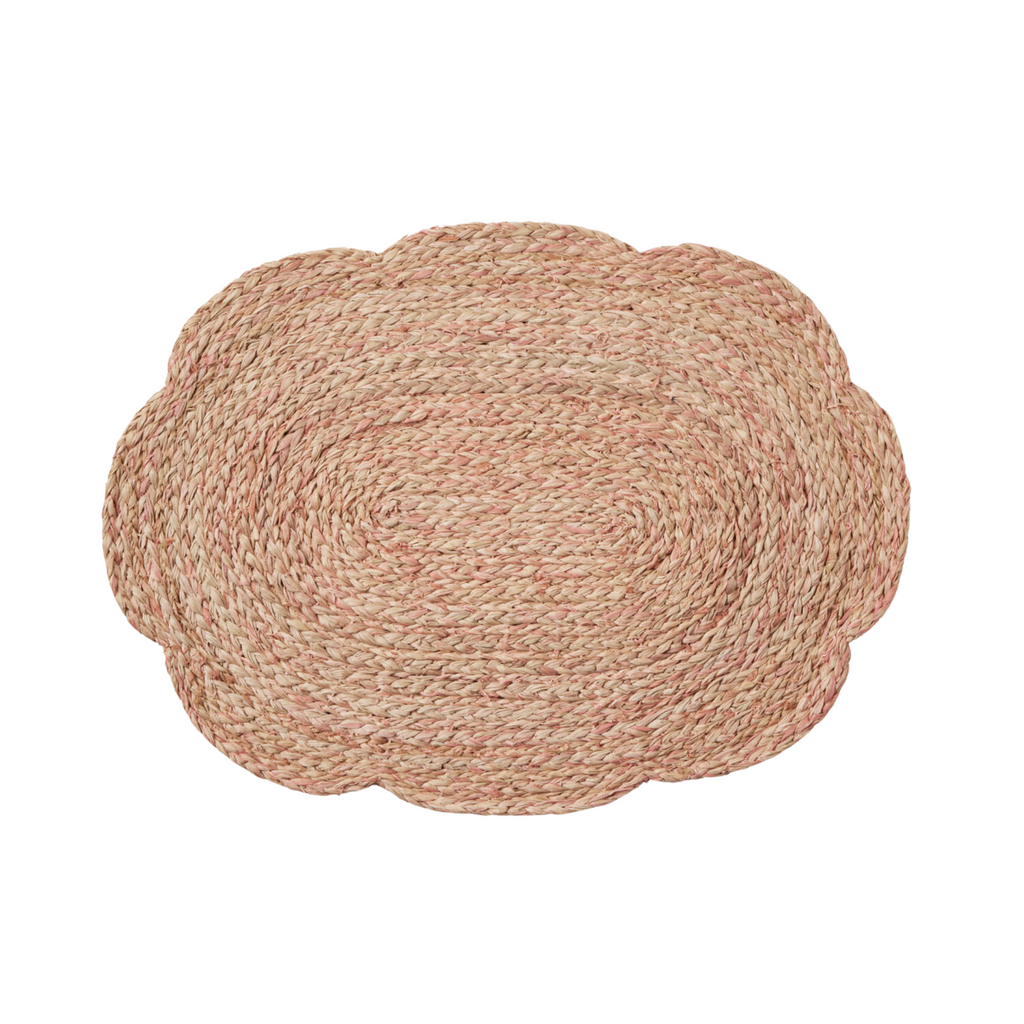 Oval Vera Flower Placemats - The Well Appointed House