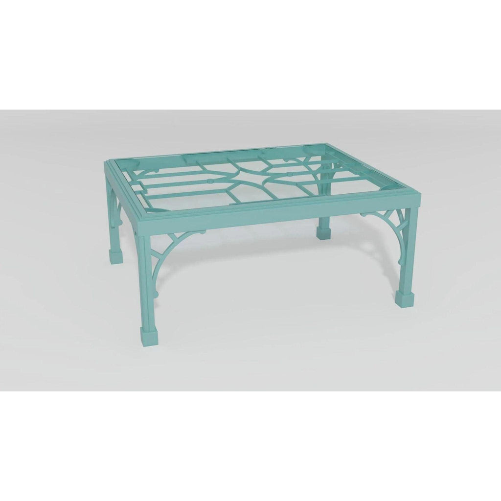 Victorian Style Garden Coffee Table - Outdoor Coffee & Side Tables - The Well Appointed House